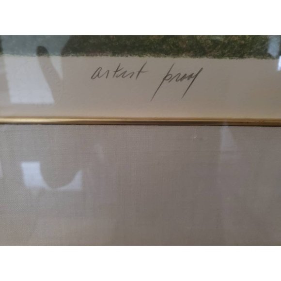 Harold Altman Large Framed/Matted Original Proof - Picture 4 of 7